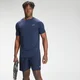 MP Men's Repeat Mark Graphic Training Short Sleeve T-Shirt - Petrol Blue