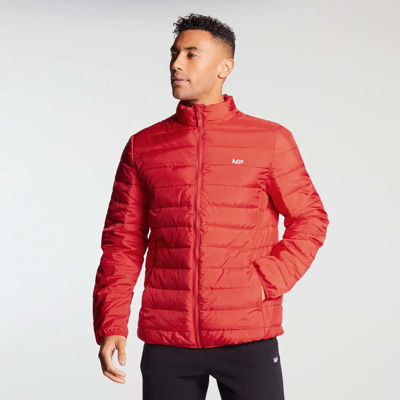 MP Men's Lightweight Packable Puffer Jacket - Danger - XXS Image 1