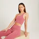 MP Women's Linear Mark Training Sports Bra - Frosted Berry