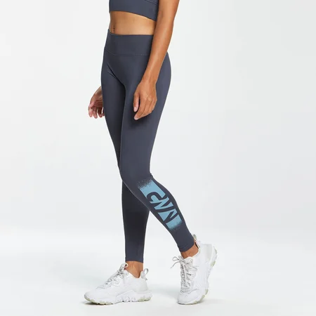 MP Women's Graffiti Graphic Training Leggings - Graphite