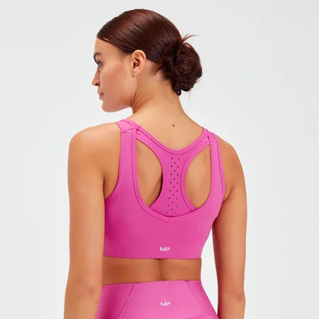 MP Women's Sculpt Laser Cut Sports Bra - Orchid