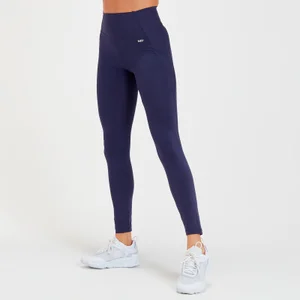 MP Women's Sculpt Laser Cut Leggings - Navy - Size XS