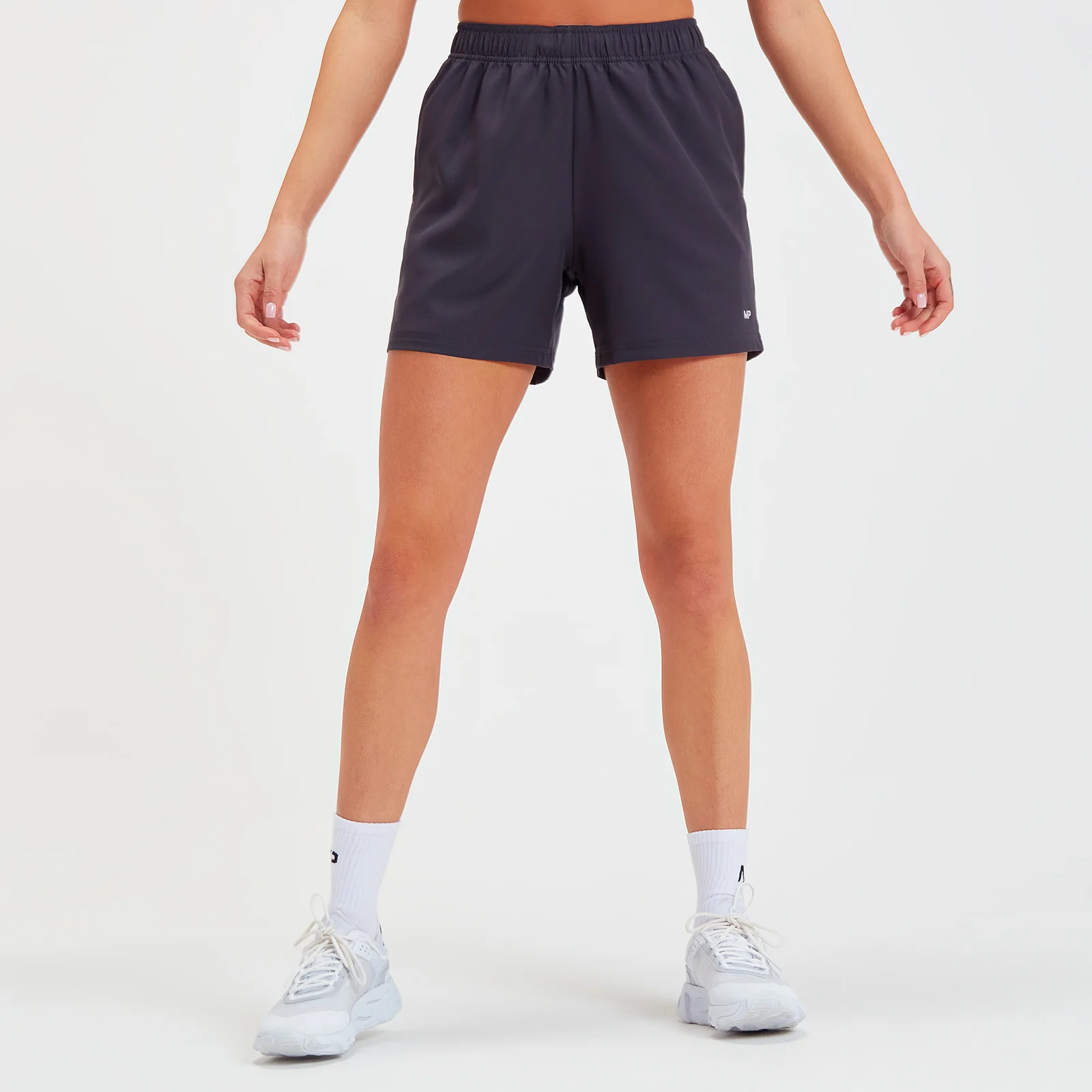 MP Women's Singles Day Shorts | Gun Metal - XXS Image 1