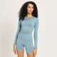 MP Women's Shape Seamless Long Sleeve Top - Stone Blue