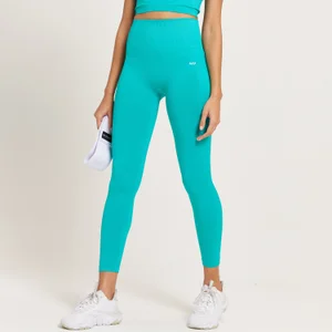 MP Women's Shape Seamless 7/8 Leggings - Lagoon - Size M