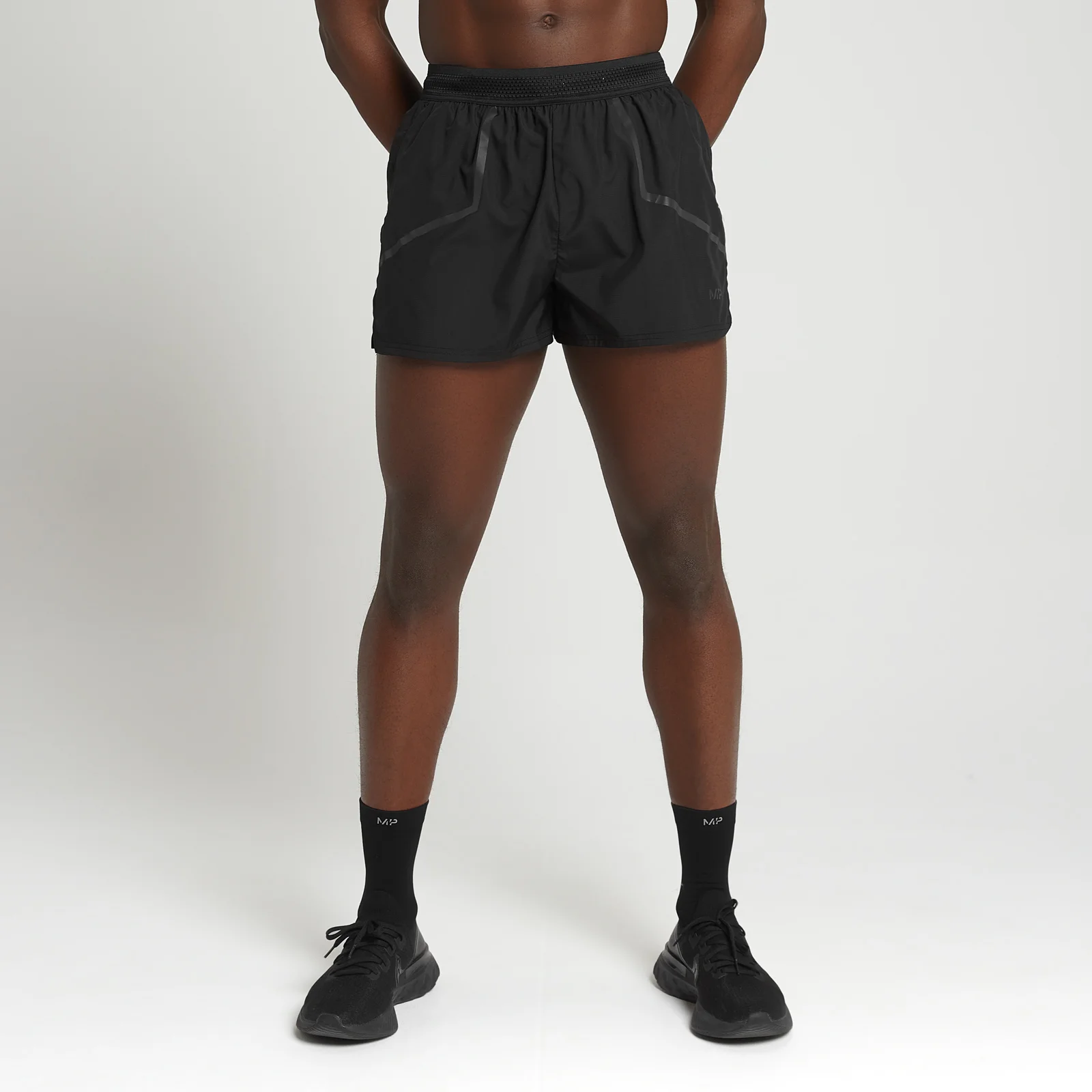MP Men's Velocity Ultra 3 Inch Shorts - Black - XXS Image 1