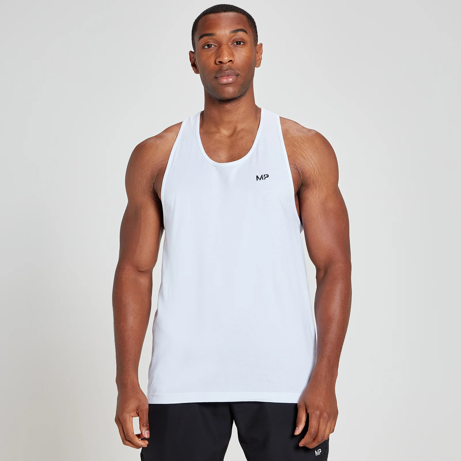 MP Men's Rest Day Vest - White - S Image 1