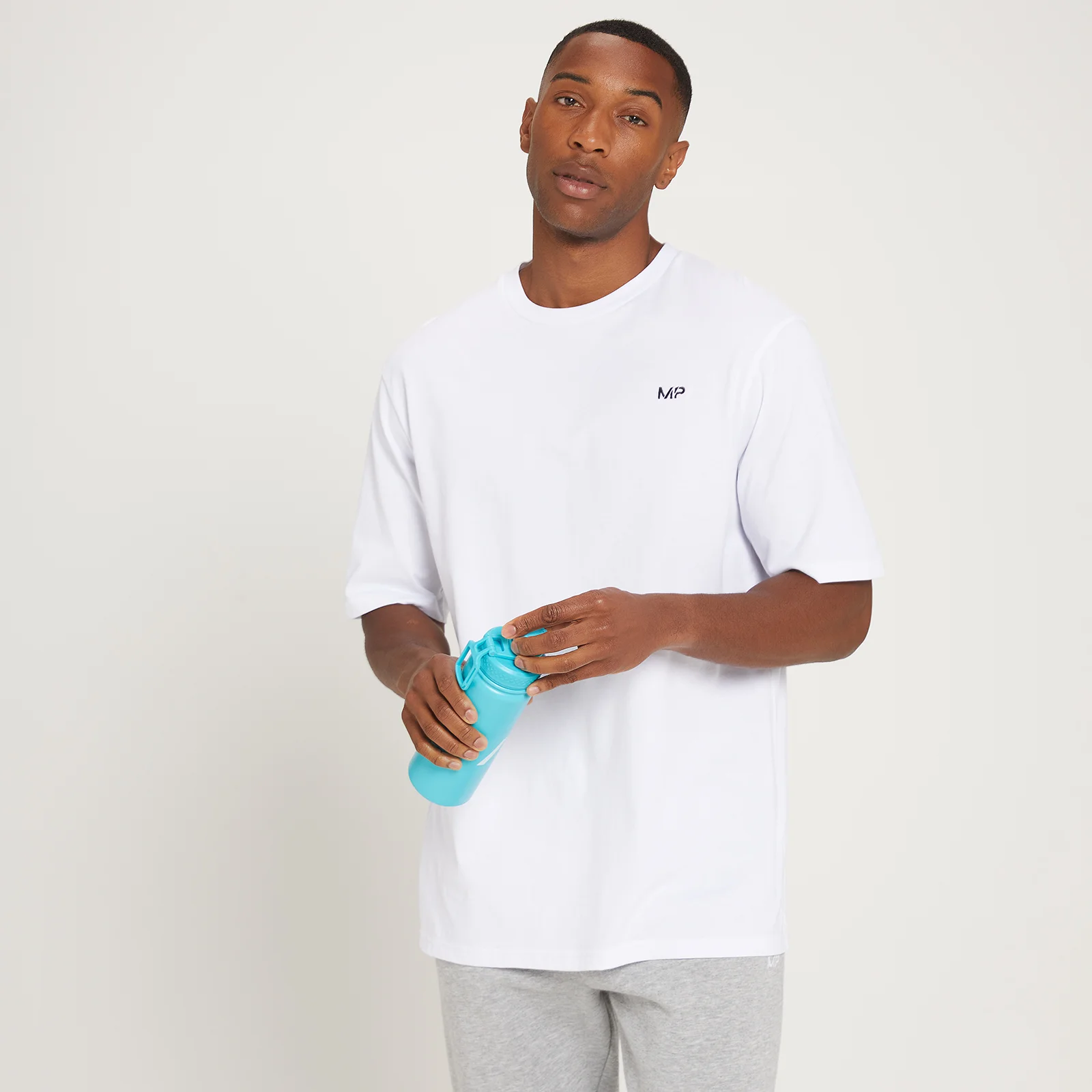 MP Men's Rest Day Oversized T-Shirt - White - S Image 1