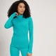 MP Women's Power Ultra Regular Fit 1/4 Zip Top - Lagoon