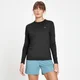 MP Women's Run Life Training Long Sleeve T-Shirt - Black/ White