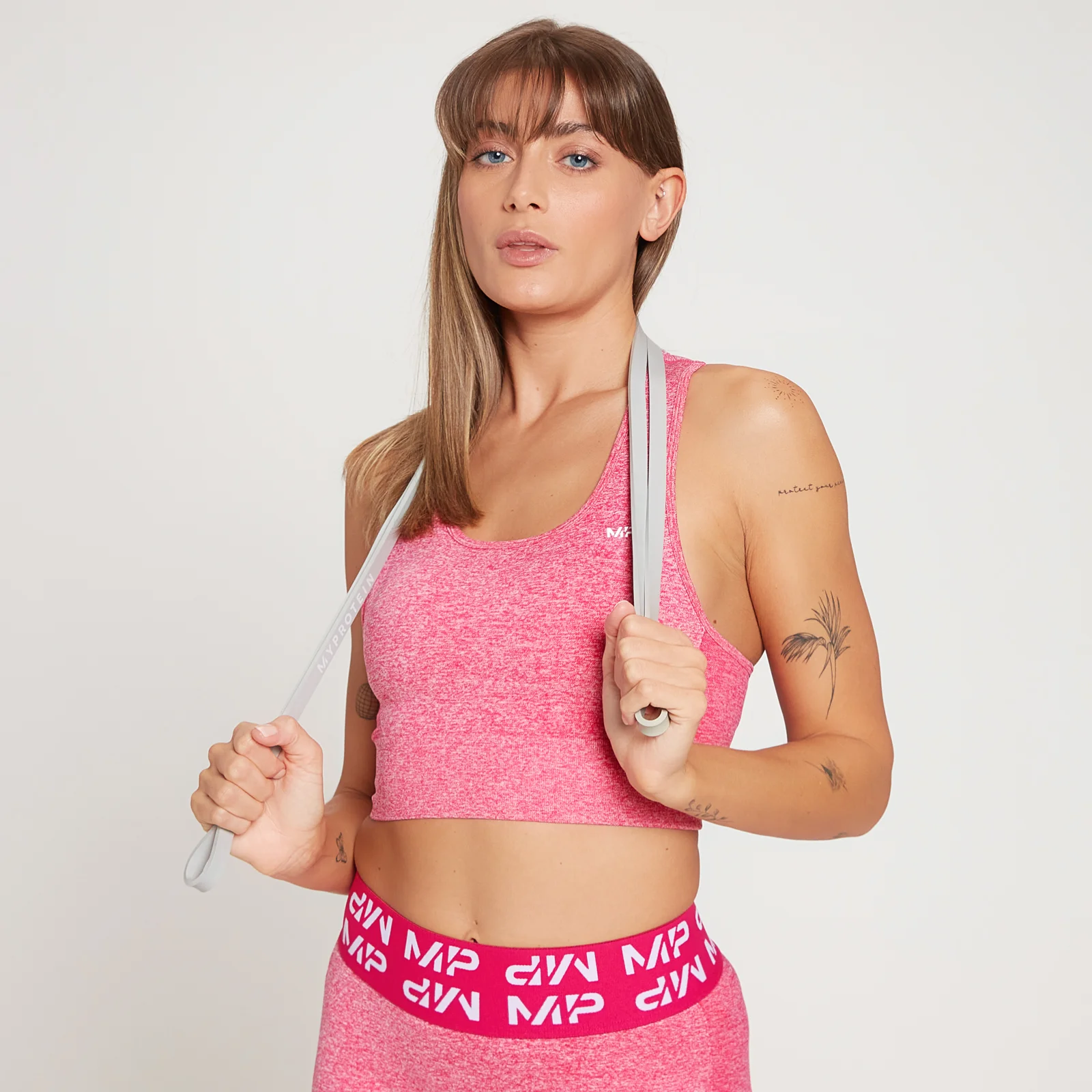 MP Women's Curve Sports Bra - Magenta - L Image 1