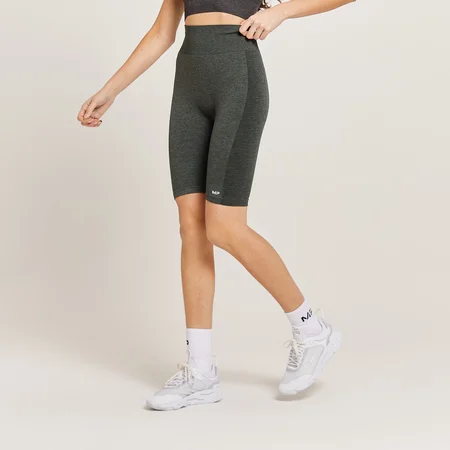 MP Women's Curve High Waisted Cycling Shorts - Carbon Marl