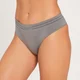 MP Women's Seamless Thong - Carbon