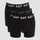MP Men's Coloured logo Boxers (3 Pack) - Black/Frost Green/Steel Blue/Ice Blue