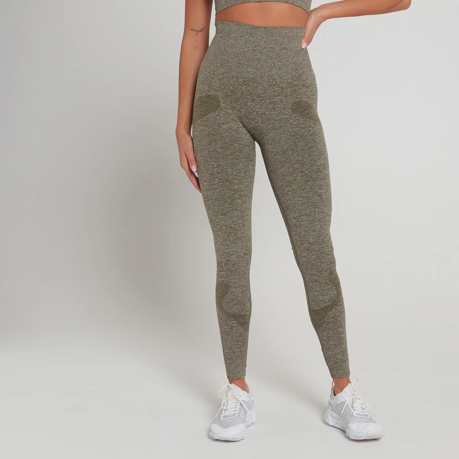 Limited Edition MP Women's Training Seamless Leggings - Dark Olive - M Image 1
