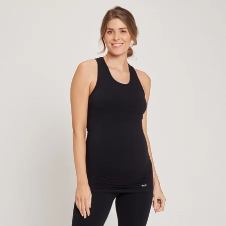 MP Women's Maternity Seamless Vest - Black
