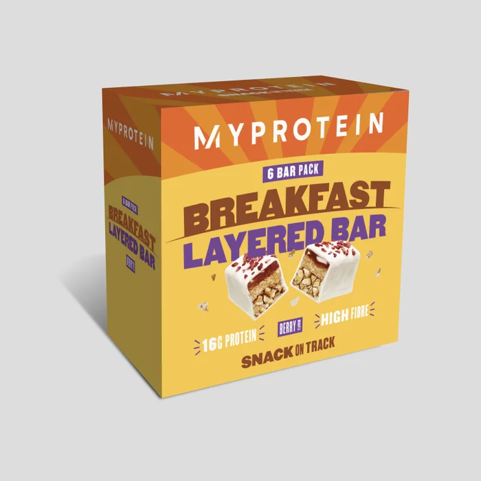 Breakfast Layered Bar - 6 Pack