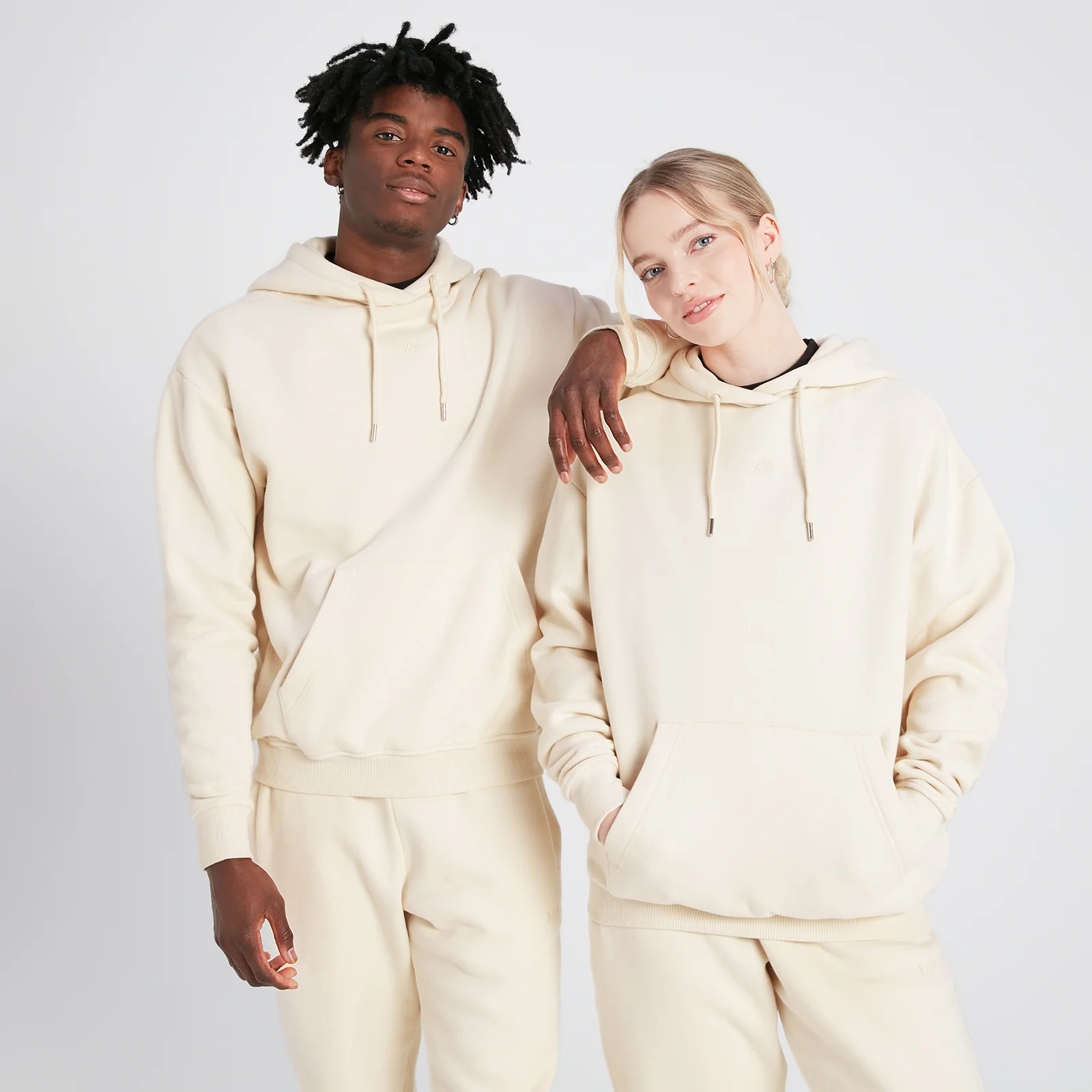 MP Organic Cotton Rest Day Hoodie - Ecru - XXS-XS Image 1