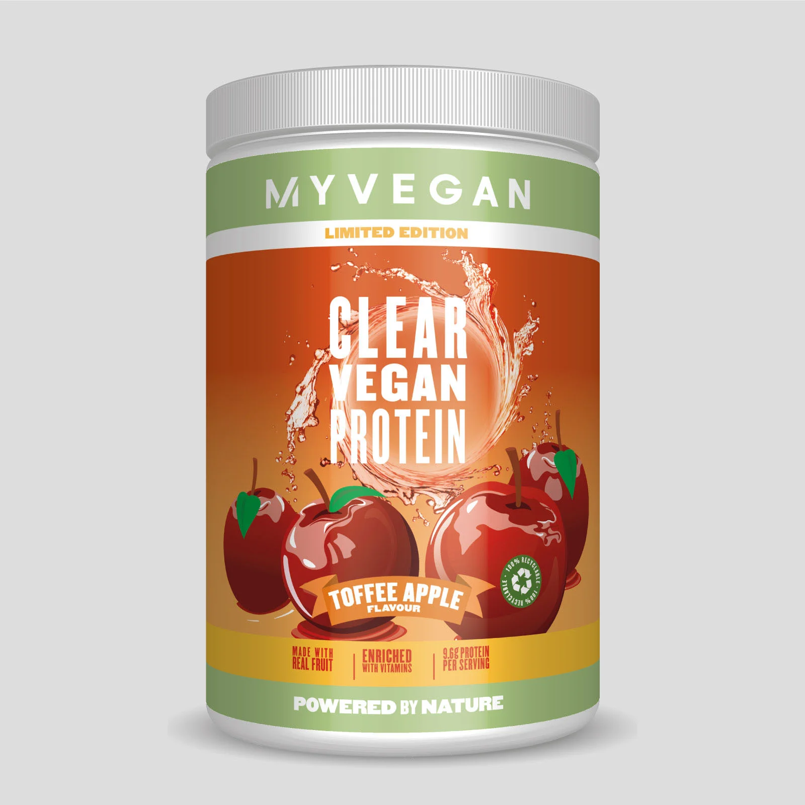 Clear Vegan Protein – Toffee Apple flavour - 320g - Toffee Apple Image 1