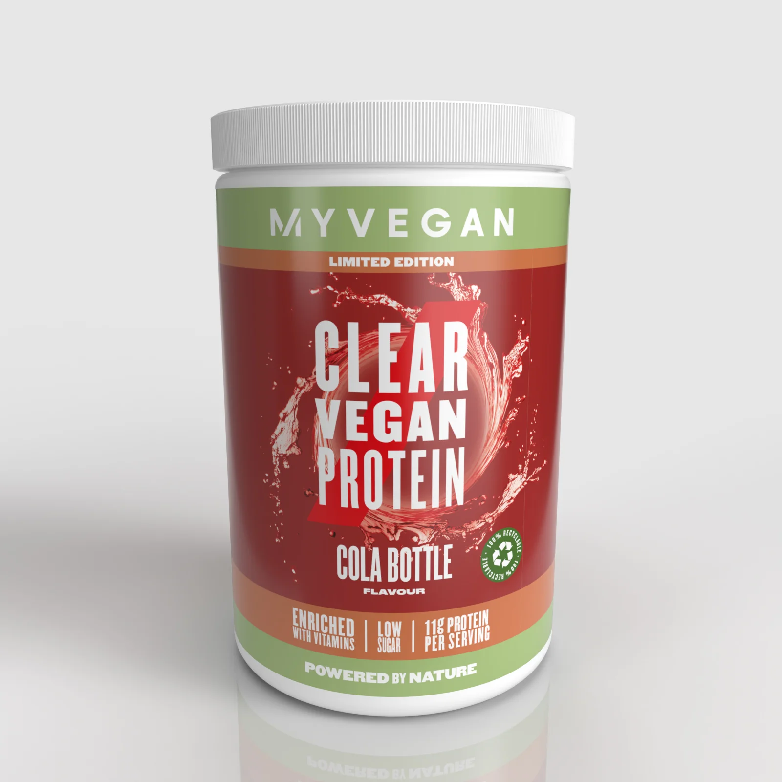 Clear Vegan Protein - Cola Bottle flavour - 20servings - Cola Bottle Image 1