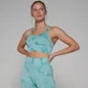 MP Women's Shape Seamless Sports Bra - Dusk Blue Tie Dye