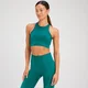 MP Women's Tempo Illusion Seamless Sports Bra - Jade Green