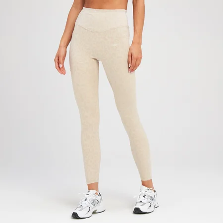 MP Women's Tempo Animal Print Leggings - Canvas Grey