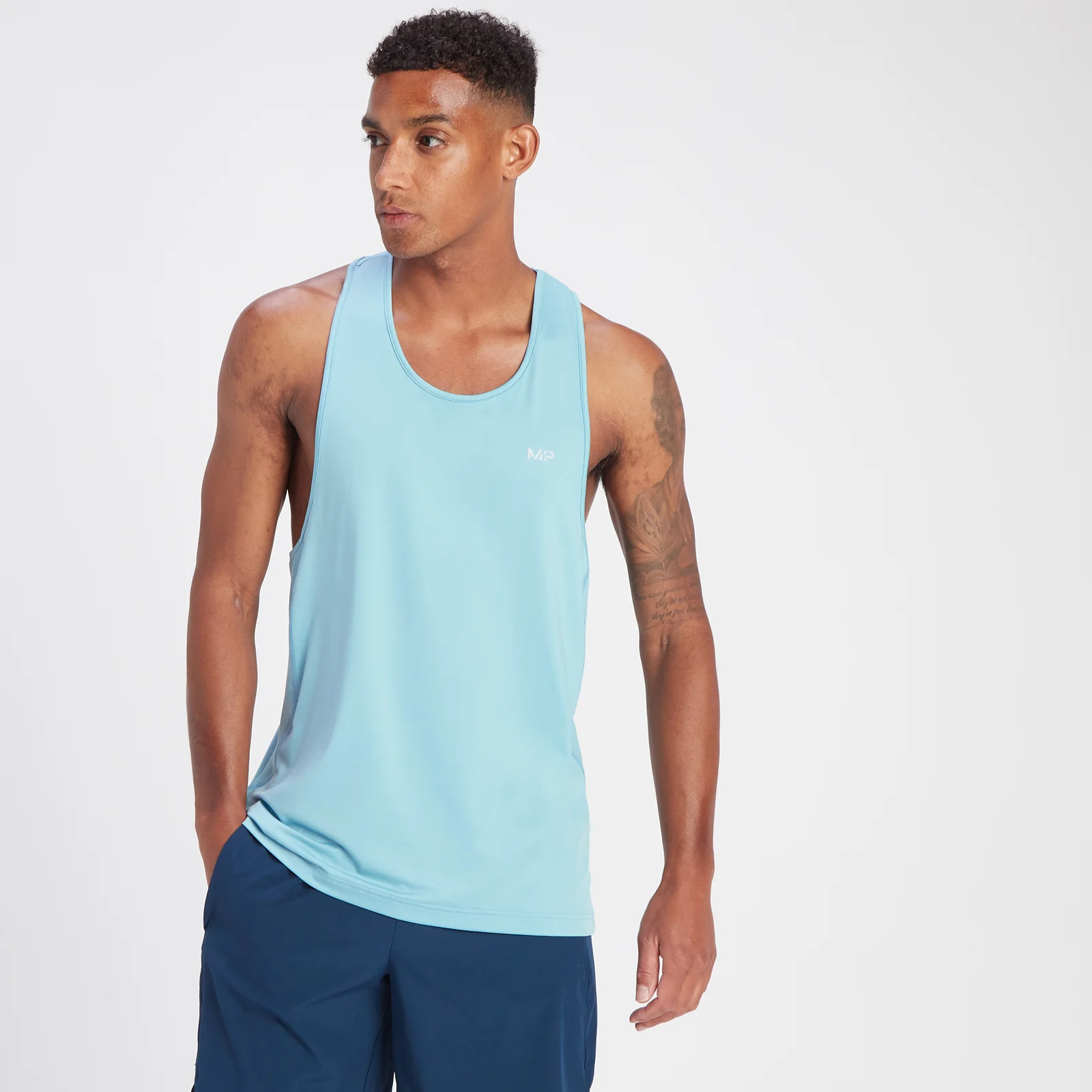 MP Men's Velocity Vest - Sky Blue - S Image 1