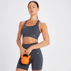 MP Women's Shape Seamless Sports Bra - Graphite - Size XS