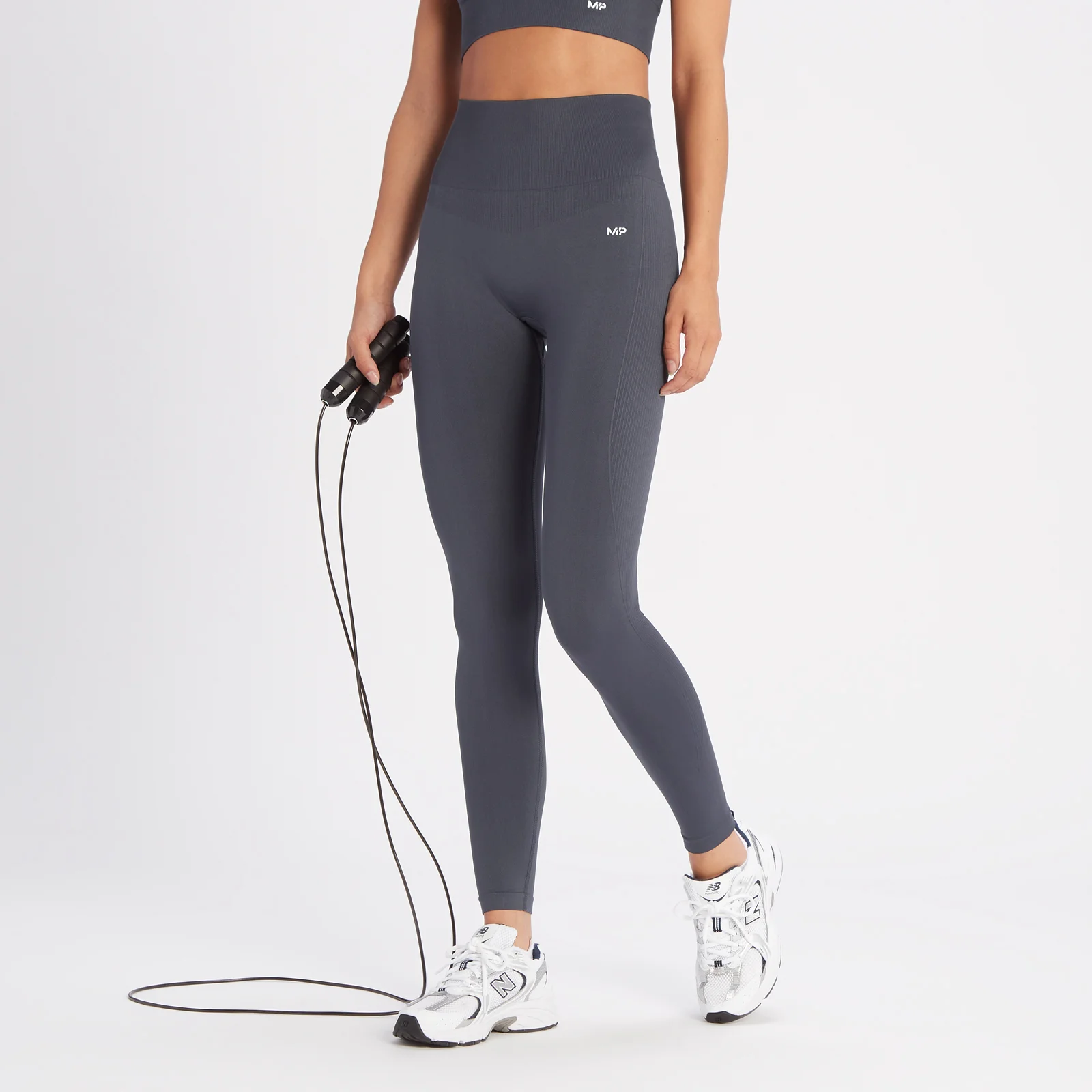 MP Women's Shape Seamless Leggings - Graphite - XS Image 1