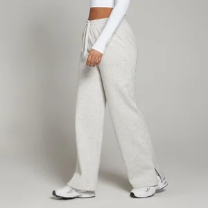 MP Women's Basics Straight Leg Joggers - Light Grey Marl - Size XS