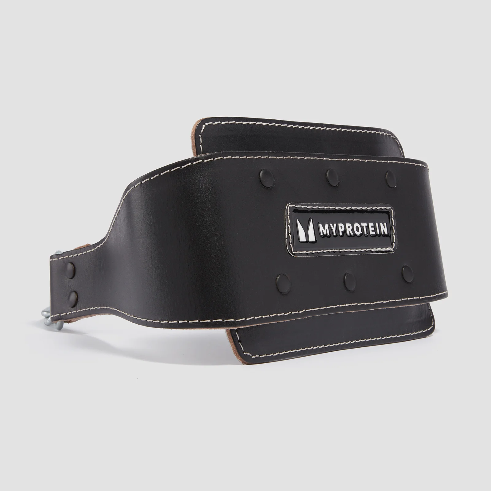 Myprotein Leather Dipping Belt - Black Image 1