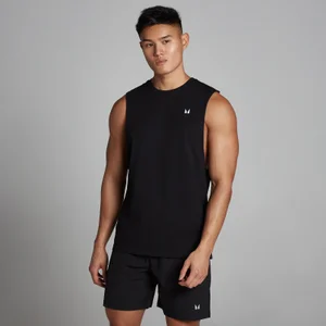 MP Men's Rest Day Drop Armhole Tank Top - Black - Size M