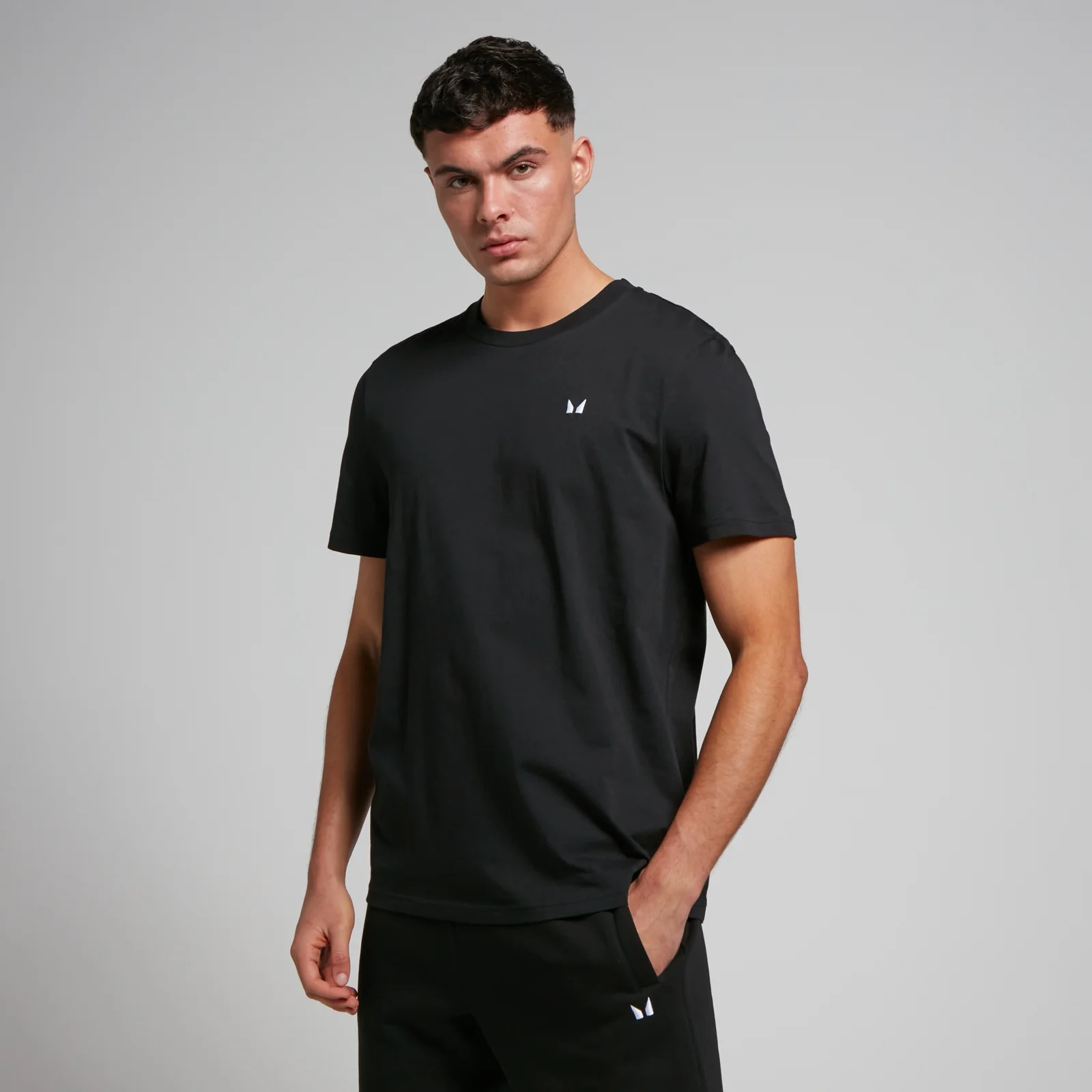 MP Men's Rest Day Short Sleeve T-Shirt - Black - M Image 1