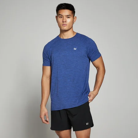 MP Men's Performance Short Sleeve T-Shirt - Cobalt Blue Marl