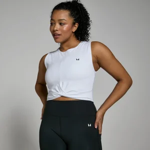 MP Women's Power Crop Vest - White - Size XS
