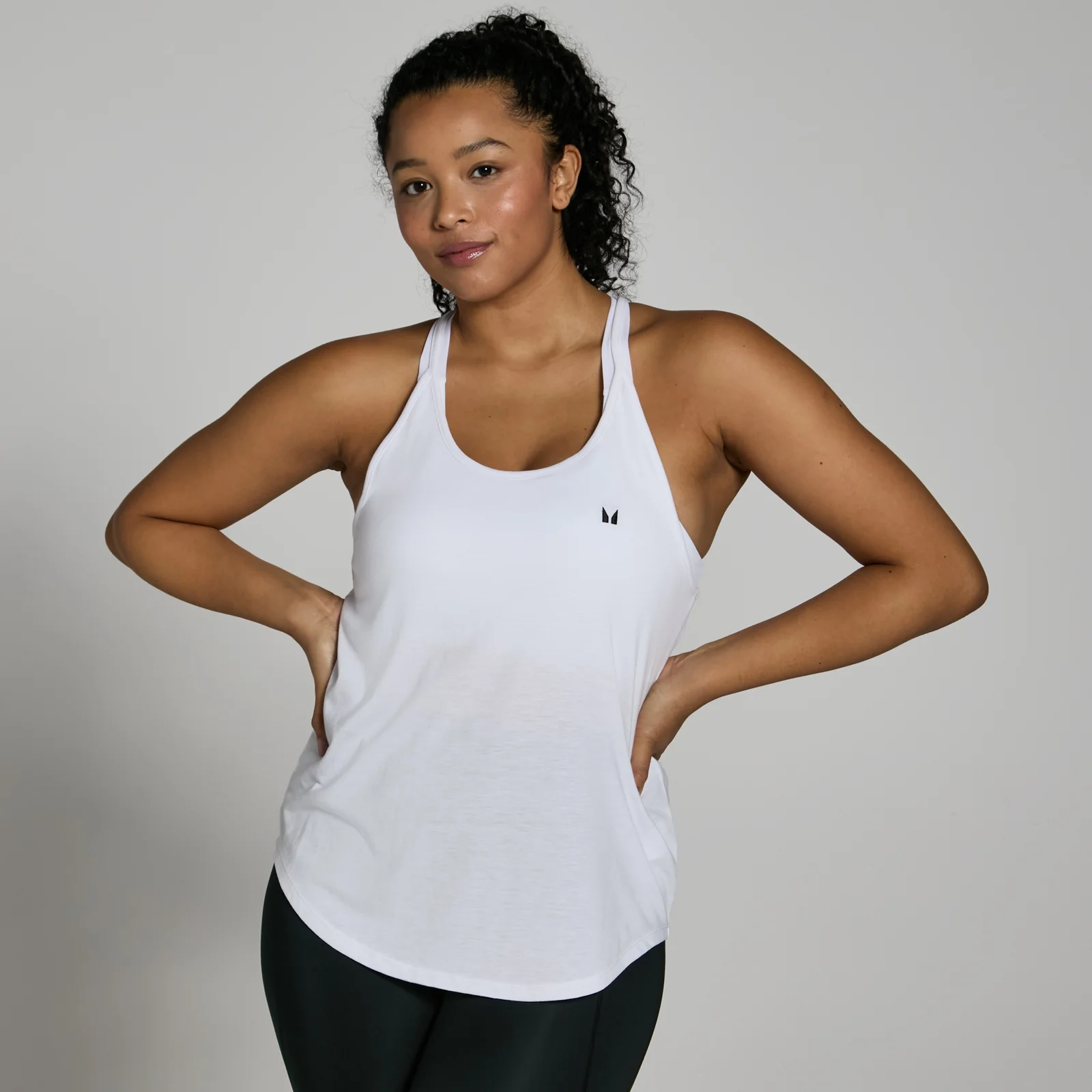 MP Women's Training Strappy Vest - White - L Image 1