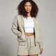 MP Women's Basics Oversized Zip Through Hoodie - Fog