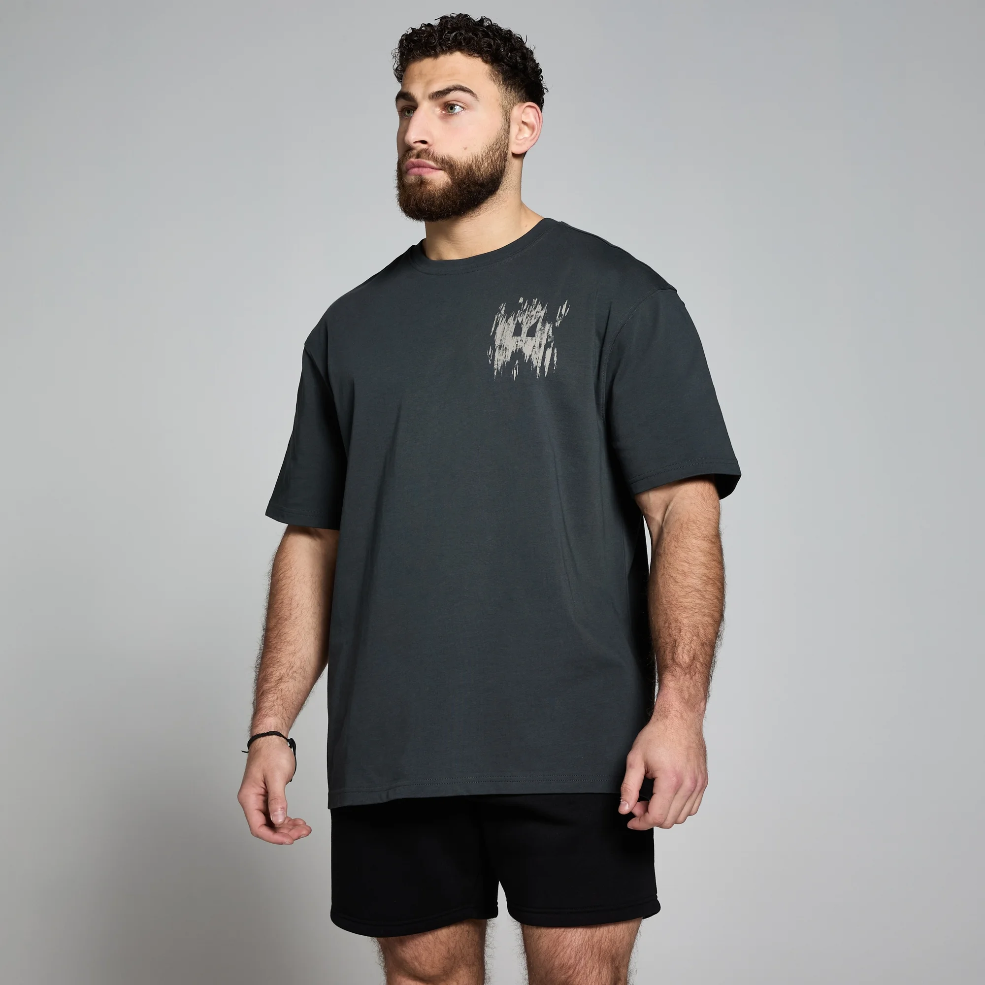 MP Clay Graphic T-Shirt - Washed Black - S-M Image 1