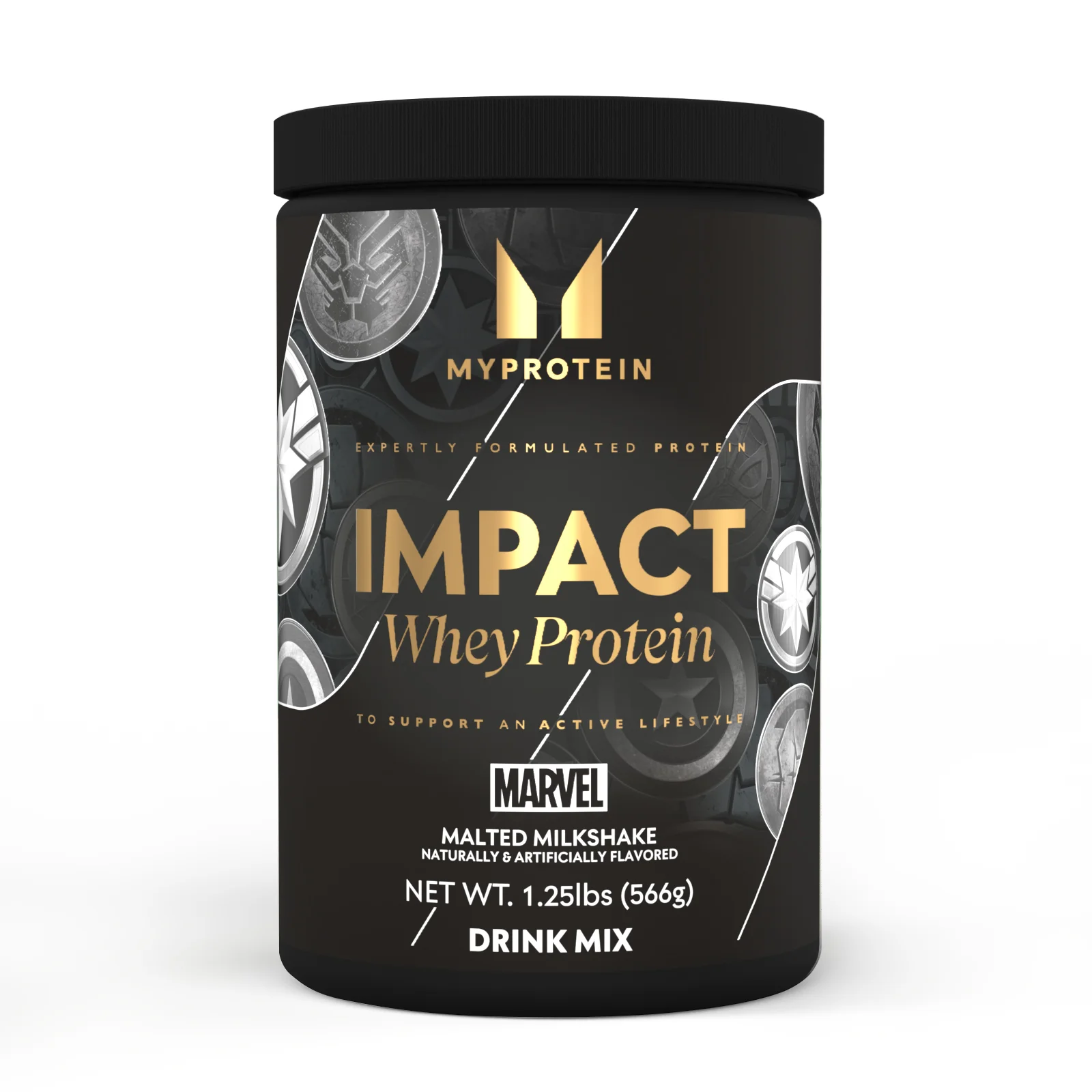 Impact Whey Protein - MARVEL - 15servings - Malted Milkshake Image 1