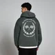 MP Men's World Wide Graphic Hoodie - Washed Black