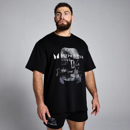 MP Origin Graphic T-Shirt - Washed Black