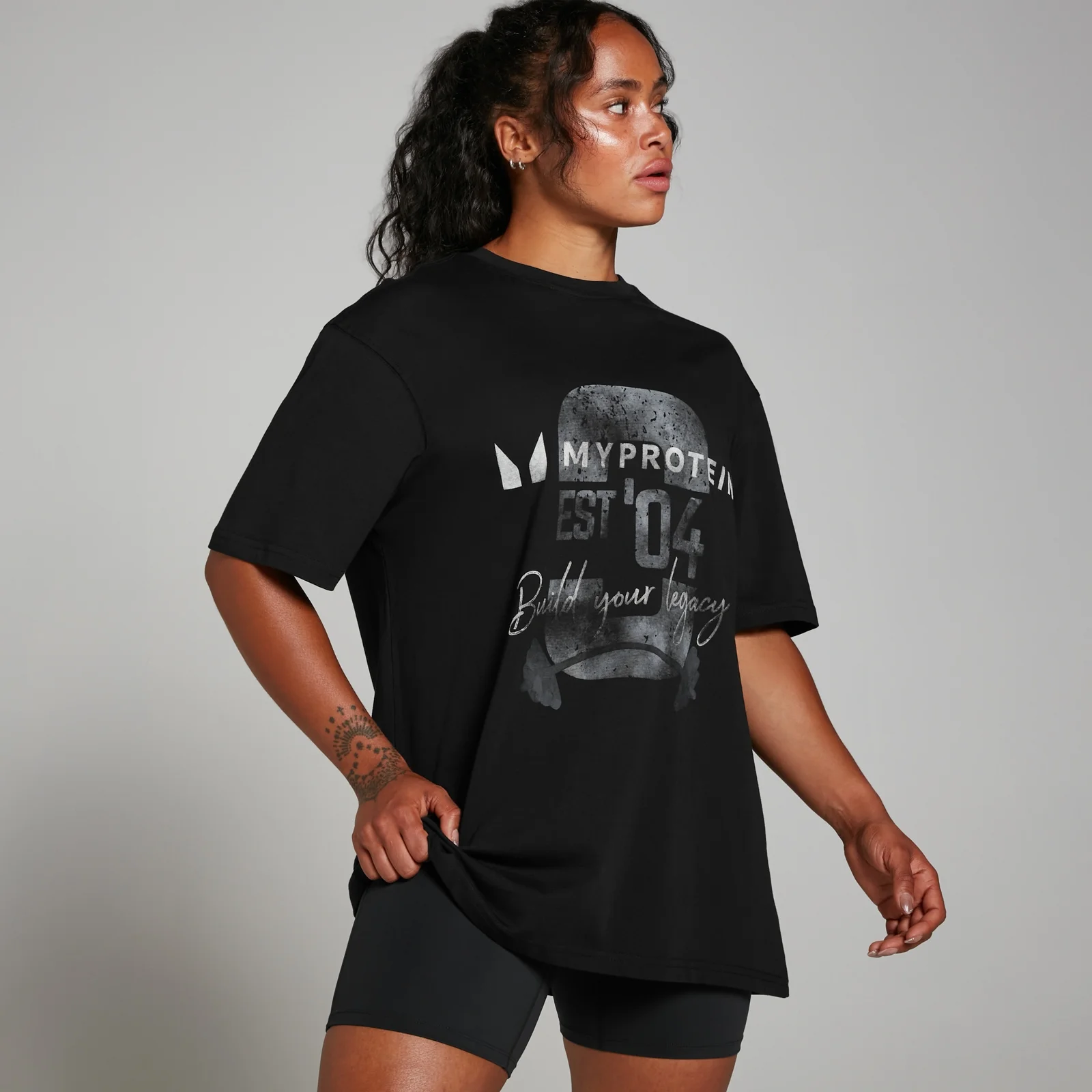 MP Origin Graphic T-Shirt - Black - XXS-XS Image 1