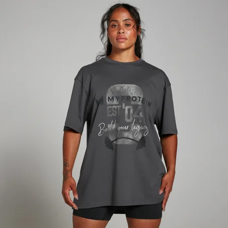 MP Origin Graphic T-Shirt - Washed Grey