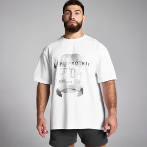 MP Origin Graphic T-Shirt - White - Size XXS-XS