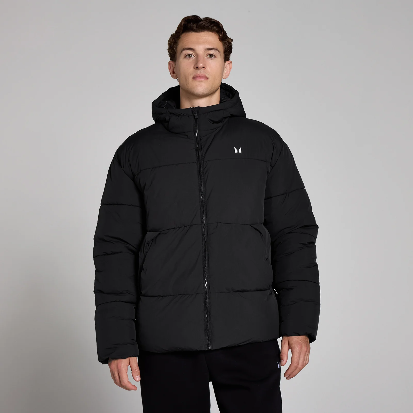 MP Men's Short Puffer - Black - M Image 1