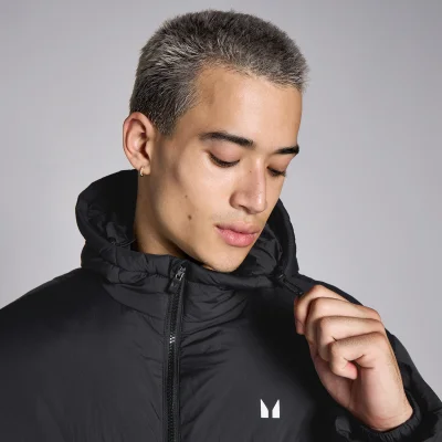 MP Men's Long Puffer Jacket - Black - M Image 6