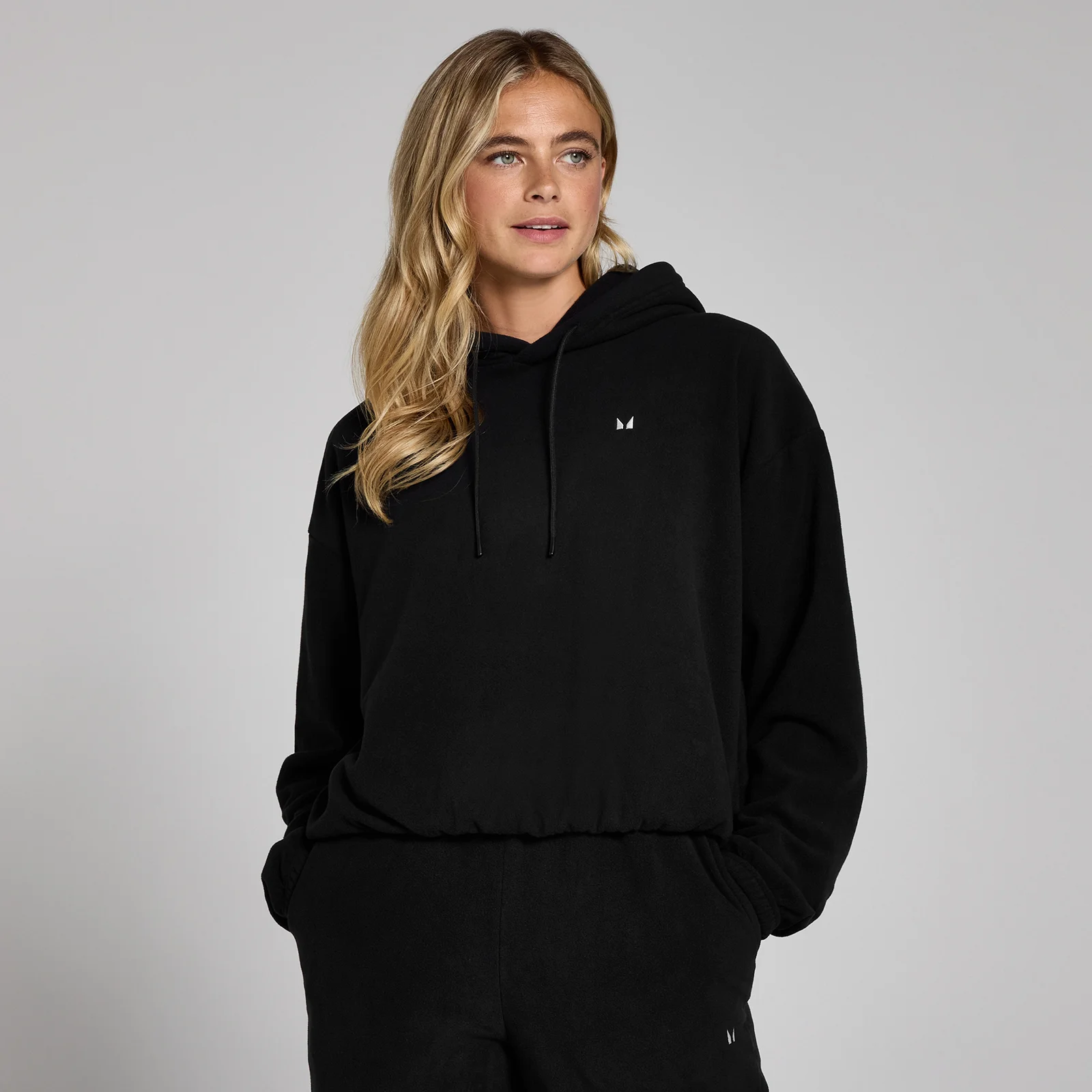 MP Women's Fleece Hoodie - Black - XL Image 1