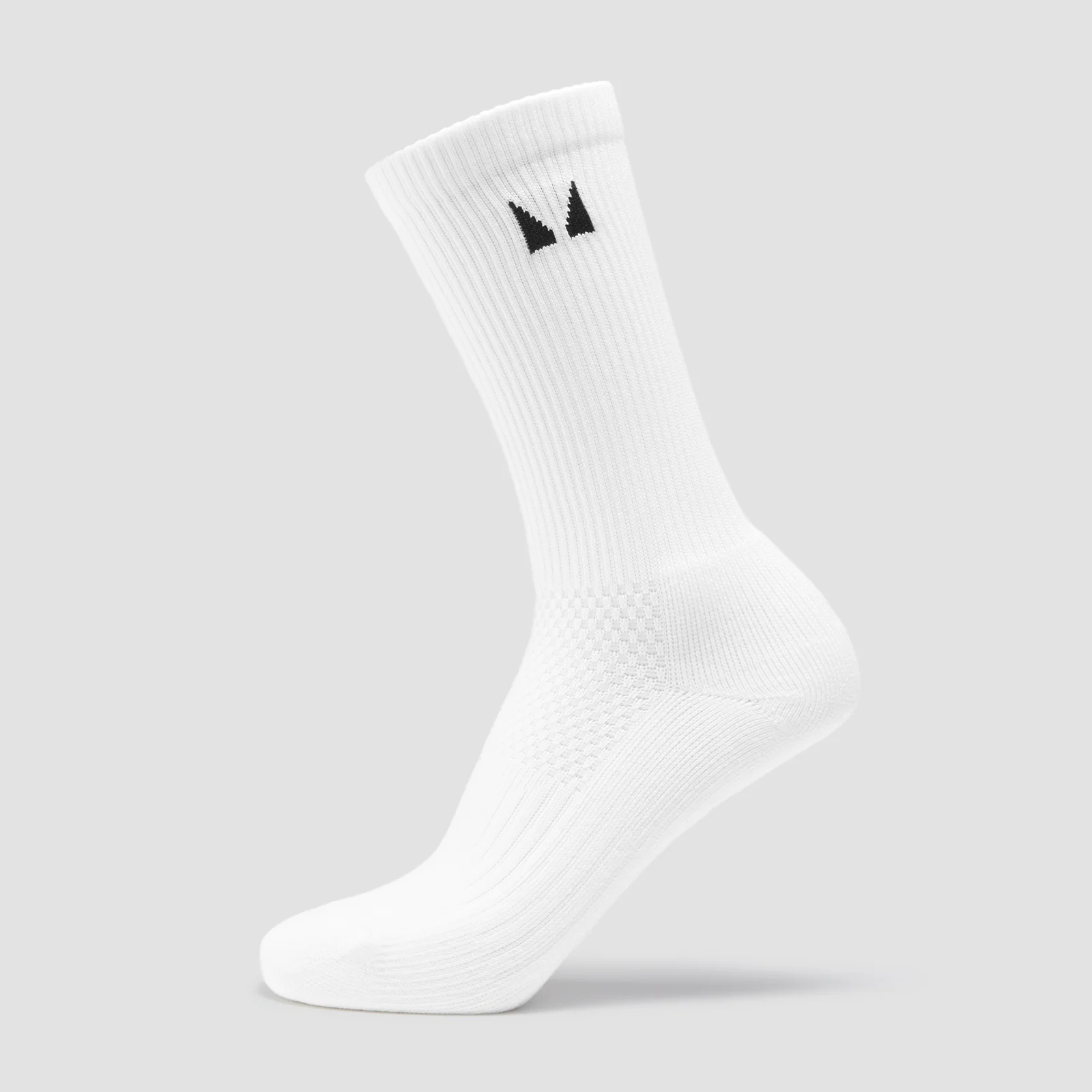 MP Running Socks - White - UK 12-14 Image 1