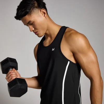 MP Men's Tempo Binding Vest - Black - XS Image 6